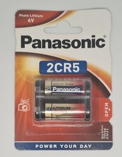 2 x 2CR5 Foto Panasonic