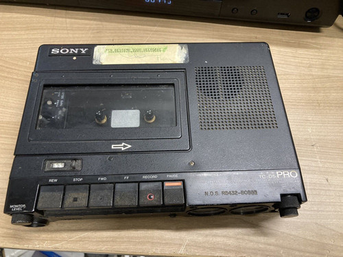 Sony pro tape recorder - tc-d5,