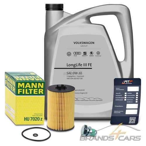 Mann ölfilter 0w - mann, 5l
