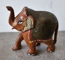 Kleiner Deko Holz Elefant