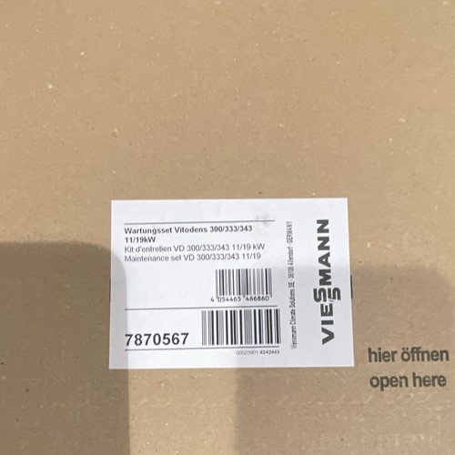 Viessmann wartungsset vitodens - wartungsset,
