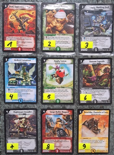Karten duel masters 10 - duel,