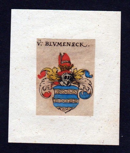 Von blumeneck wappen - 17.,