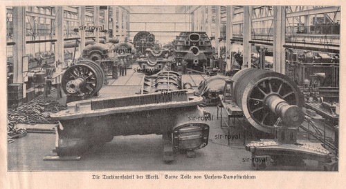 Turbinenfabrik werft blohm und - werft,