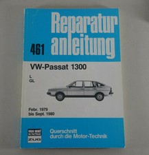 Originale Auto Reparaturanleitung VW Passat 1300 L / 1300 GL - ab 1979