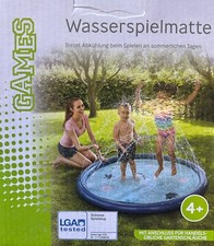 Wasserspielmatte Hüpfmatte