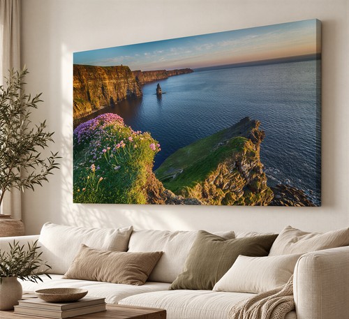 Cliffs moher irland - cliffs, of