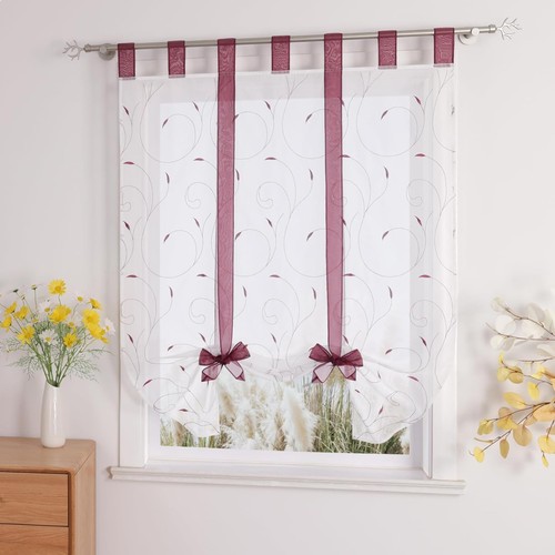 Raffrollo voile küche - raffrollo, gardine