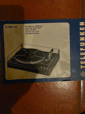 Telefunken S 600 HIFI Plattenspieler mit Tonarm Ortofon AS 212