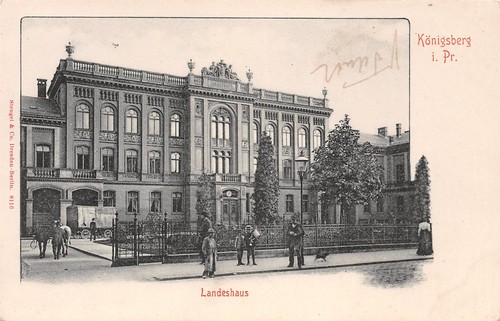421906 landeshaus - 421906), ak