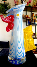 Große schwere glas statue - große,