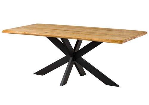 Esstisch wildeiche massivholz - wildeiche,