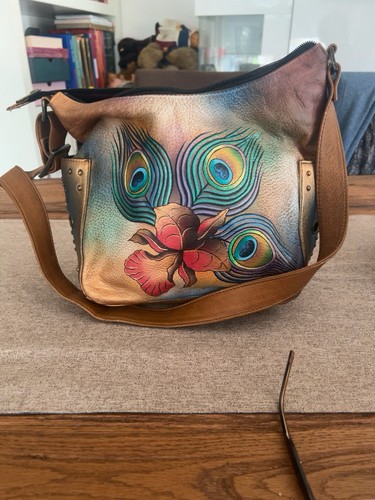 Anuschka schultertasche leder - anuschka,