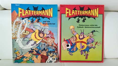 Flattermann comic alben - flattermann, comic-alben