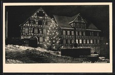 Schiltach illumnierter - ak, schiltach,