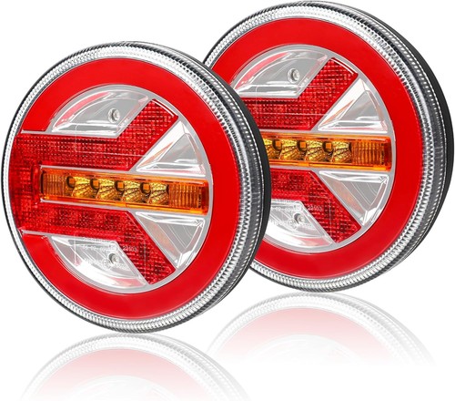Rückleuchten led 12v 24v rund - rückleuchten,