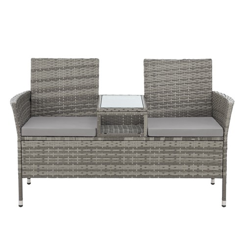 Chicago polyrattan gartenbank - chicago,