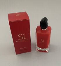 Giorgio Armani Si Passione Sammelflakon LEER / OHNE PARFUM + Verpackung