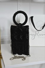 Rechteckige Abendtasche aus