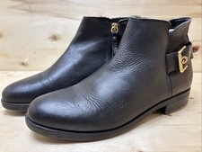 TOMMY HILFIGER DAMEN CHELSEA STIEFEL STIEFELETTEN ANKLE BOOTS GR:39 UK:6 SCHWARZ