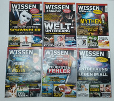 kompletter Jahrgang 2024 6 Hefte Wissen & Staunen 1 - 6 2024 Super Guter Zustand