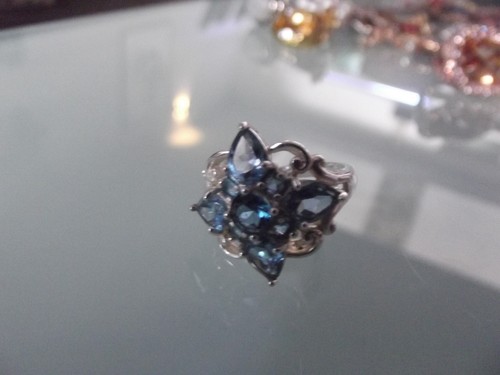 Ring silber 925 - ring, blaue