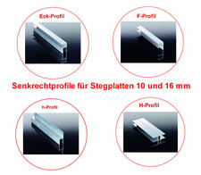 Senkrechtprofile für