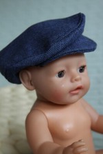 Schiebermütze Junge Shooting Newborn Requisiten Schirm Stoff