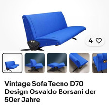italienisches Designer Sofa Tecno D70 Design Osvaldo BorsaniSchlafsofa