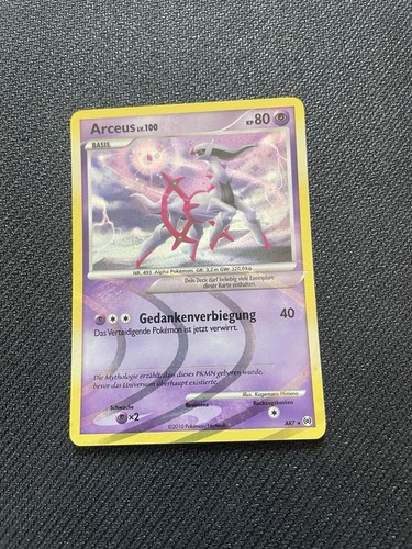 Arceus 100 pokemonkarte - lv,