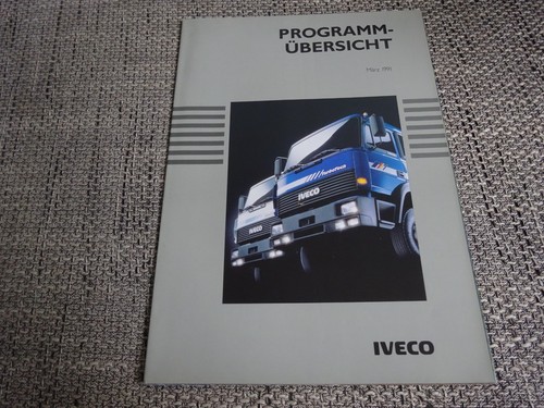 Iveco lkw truck prospekt - truck,