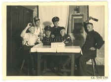 Orig. Foto Polizei mit Tschako