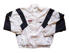 Reebok Harlem Globetrotters 1997 BRAVO Tour Jacke Vintage Player Jacket weiß XL