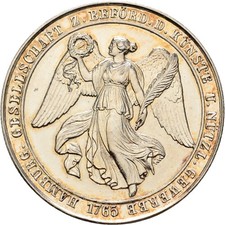 Medaille Hamburg Kunst 33 mm / 15,3 g  Original Münze #IPL457