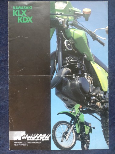 Kawasaki klx kdx prospekt - klx,