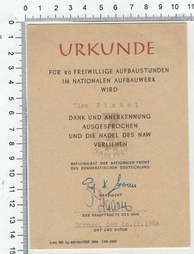 Ddr nationale front - ddr,