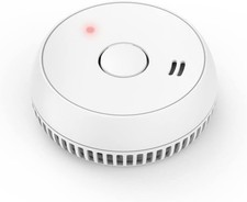 Optischer Feuermelder mit wechselbarer Batterie - Magnet zusätzlich wählbar