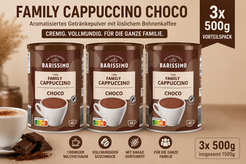 Barissimo family cappuccino - barissimo,