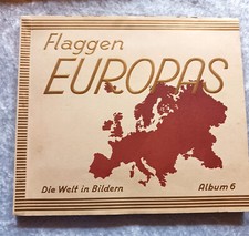 Flaggen Europas Die Welt in Bildern Album 6  im Original Versand-Schuber