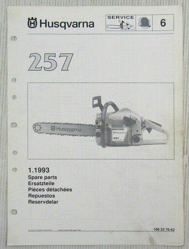 Husqvarna 257 kettensäge - husqvarna,