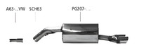 Bastuck sportauspuff peugeot - -,