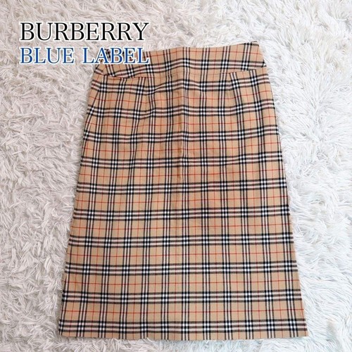 Burberry blue label - blue, wollrock
