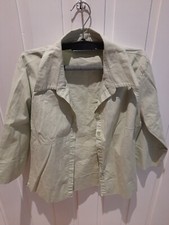 leichte Sommerbluse von carolin vanity in lindgrün - Größe S