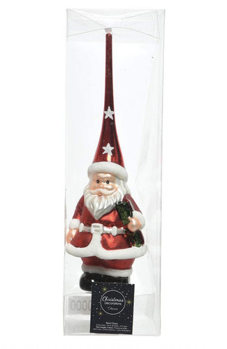 Christbaumspitze figur santa - christbaumspitze,