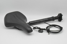 Limotec Sattalstütze absenkbar Sattel Iconic Shimano SL MT500 Hebel Fahrrad