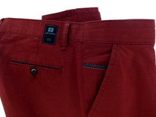 Club of Comfort  Herren Hose Stretch Bordeaux