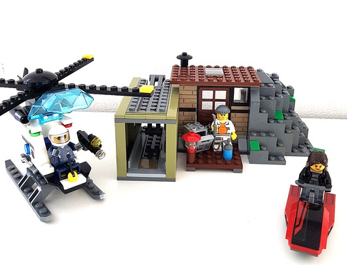 Lego city 60131 gaunerinsel - city,