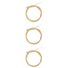  3 Sets Saiten Akustik Bass Bassgitarren -Accessoire Bassgitarrendraht