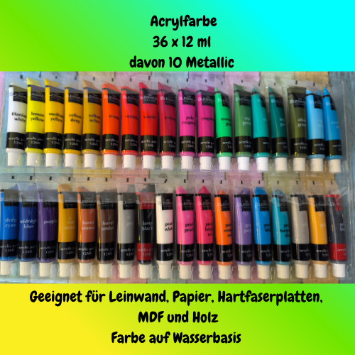 Acrylfarben set acryl farben - acryl,