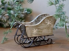 Vintage schlitten mit - vintage,